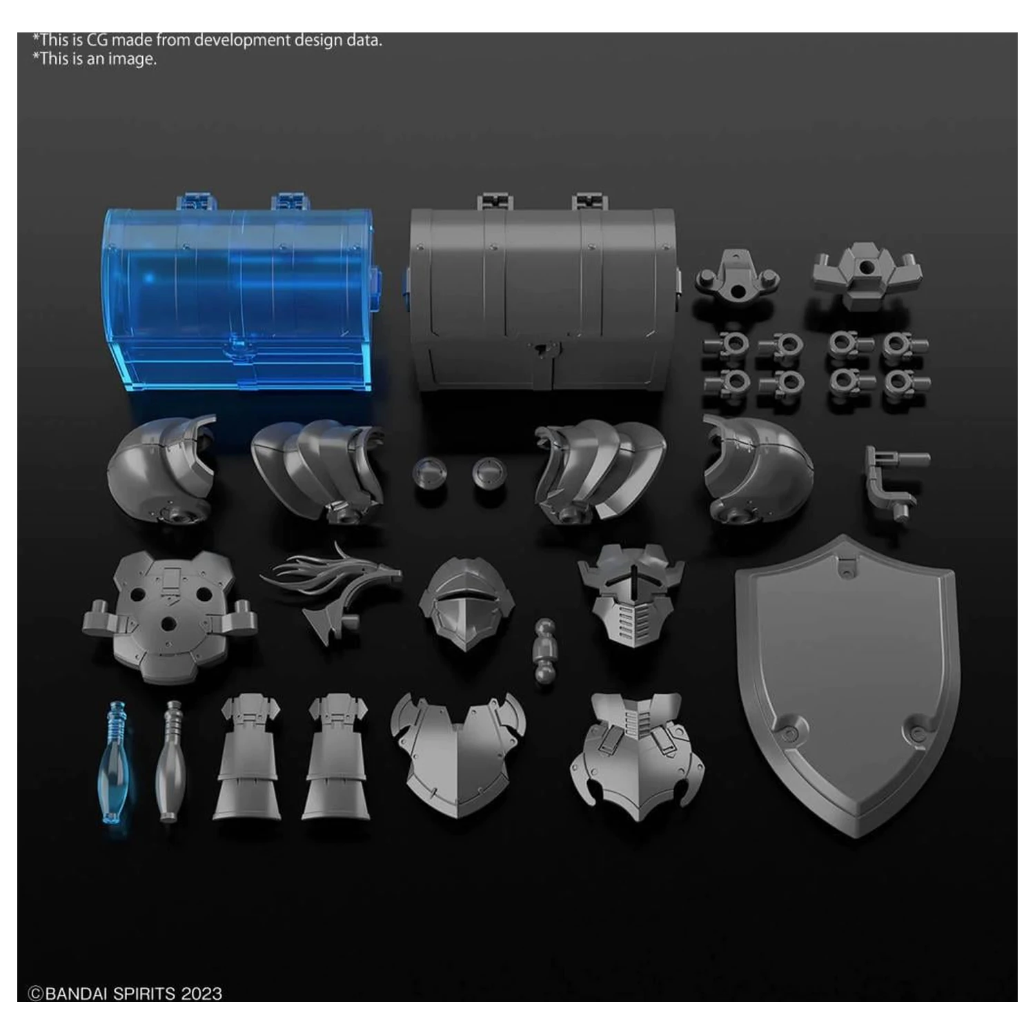 30MM Item Shop 1 (možnosť rytier) model stavebnica produktová fotografia