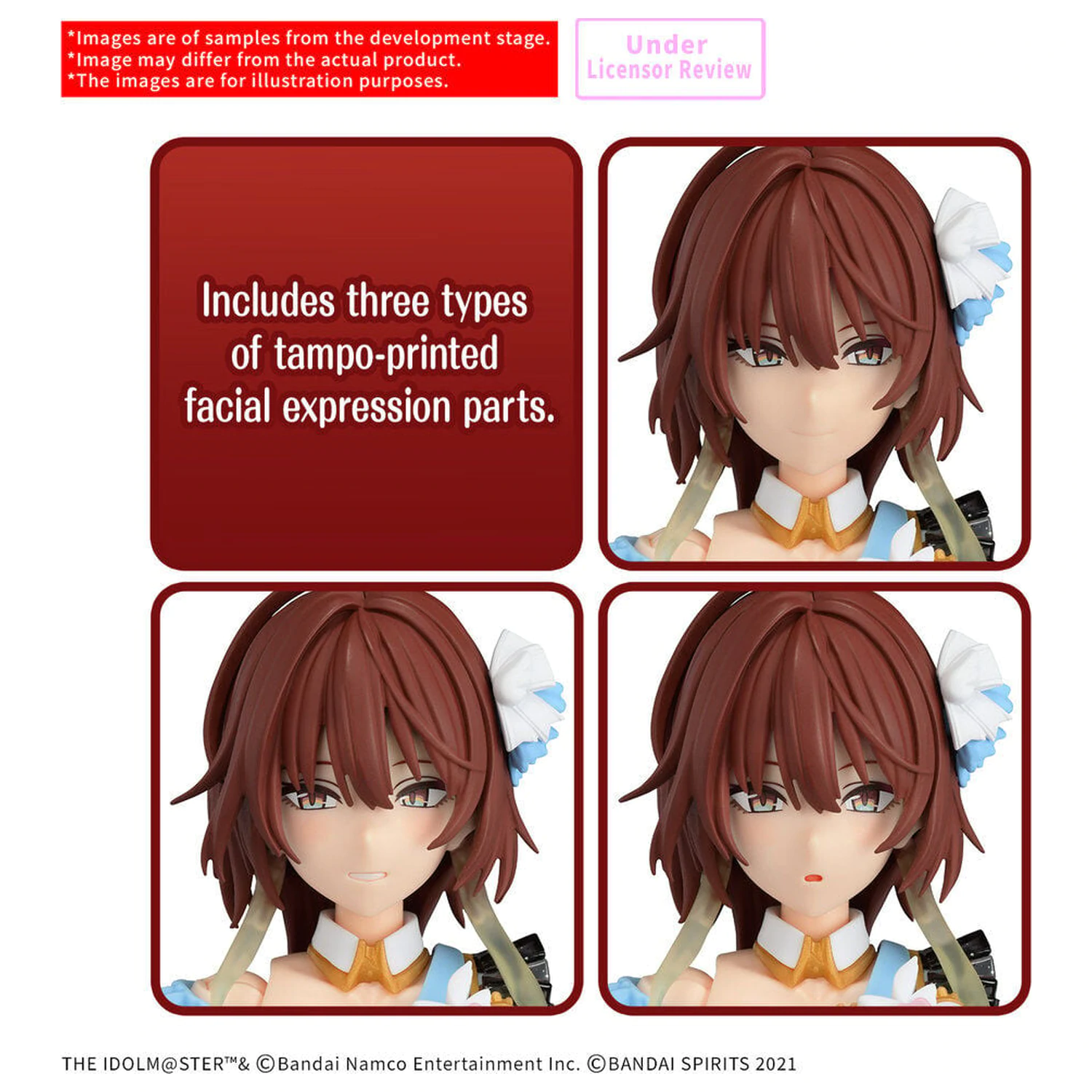 30MS Mikoto Aketa Model Kit základná figúrka 30 Minutes Sisters The Idolmaster produktová fotografia