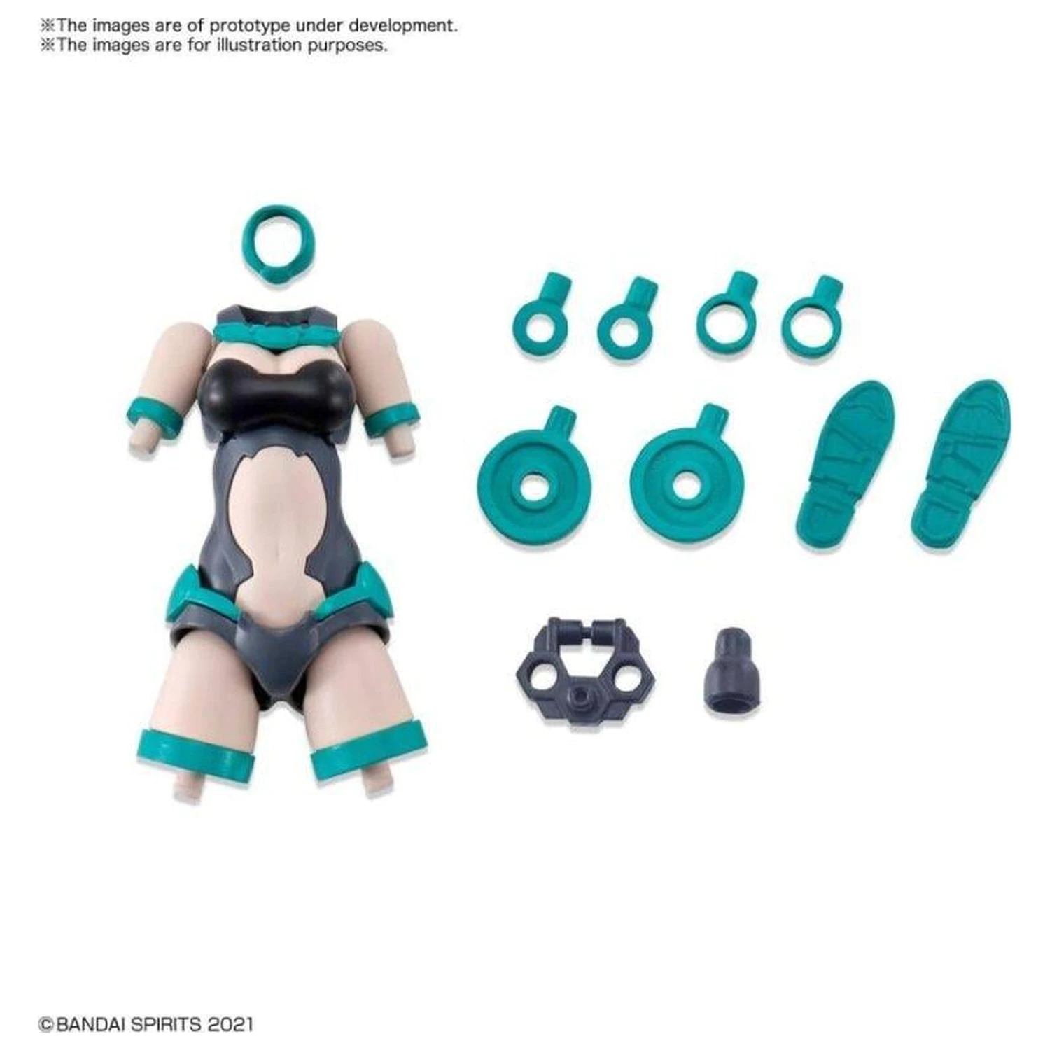 30MS Option Body Parts Type A01 Modelársky kit produktová fotografia