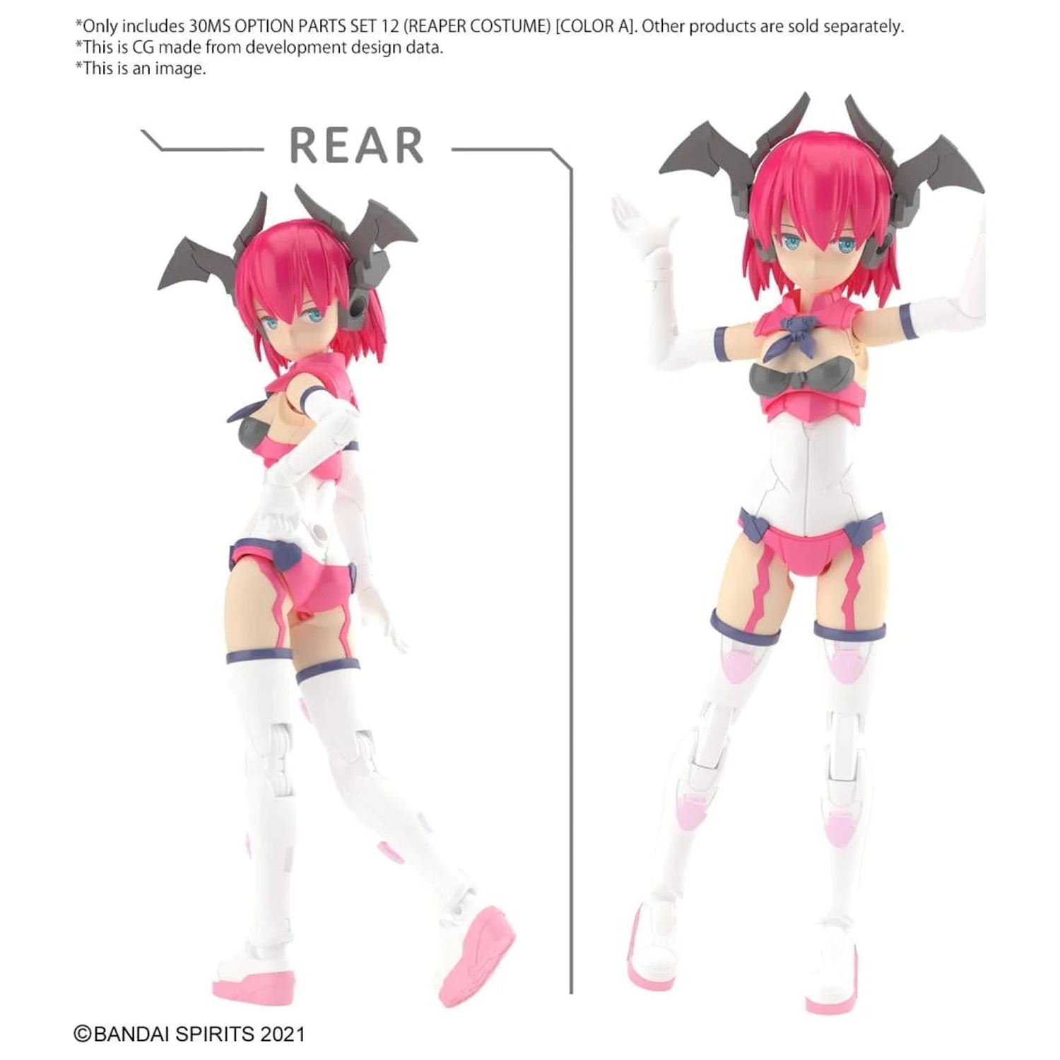 30MS Option Parts Set 12 (Reaper Costume) Farebný A Model kit produktová fotografia