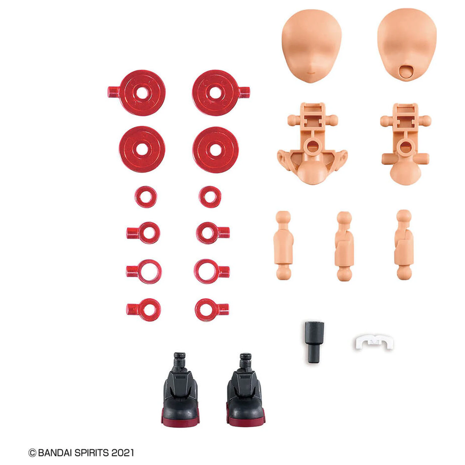30MS Optional Parts Set 18 Sergeant Costume Farba C produktová fotografia