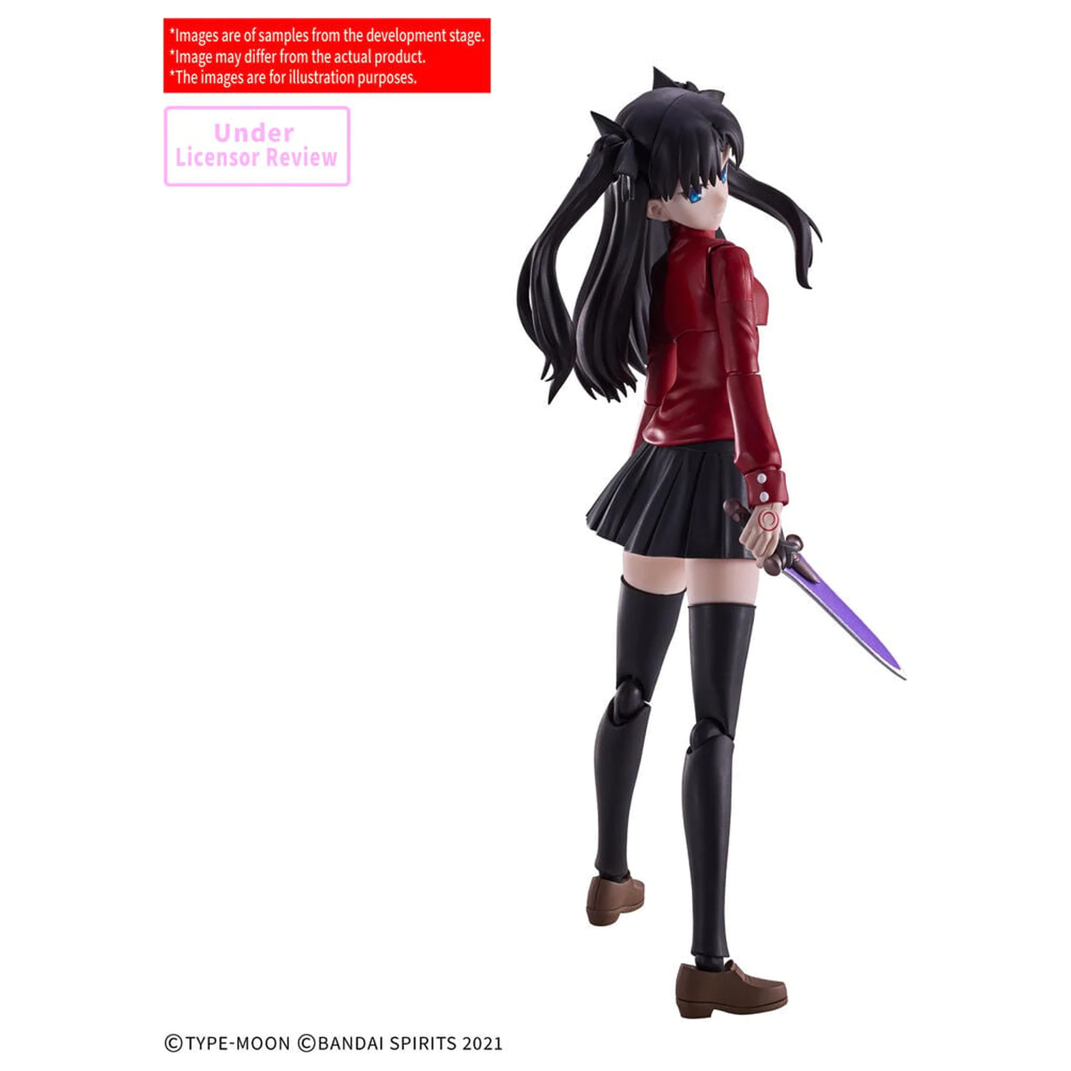 30MS Rin Tohsaka modelový kit základná figúrka 30 Minutes Sisters Fate Stay Night produktová fotografia