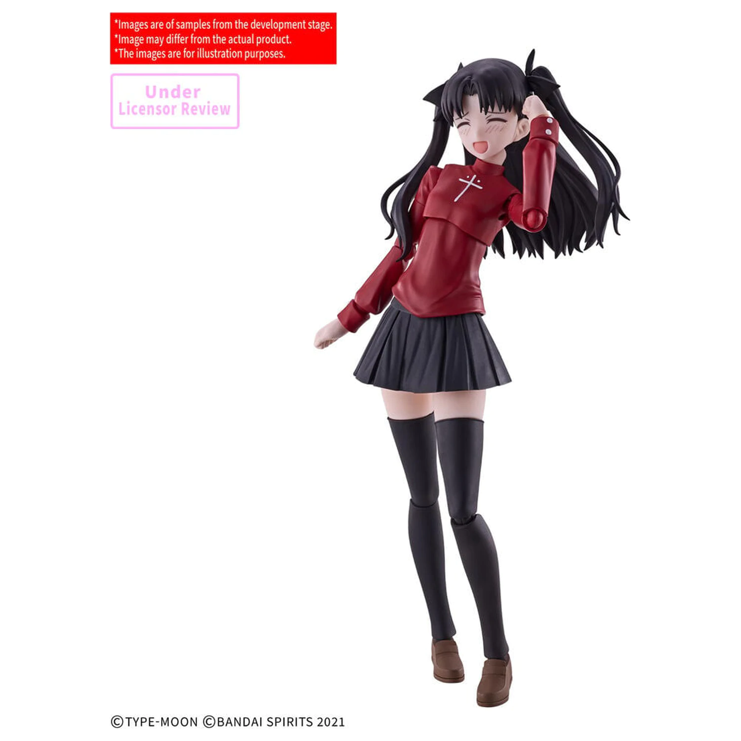 30MS Rin Tohsaka modelový kit základná figúrka 30 Minutes Sisters Fate Stay Night produktová fotografia