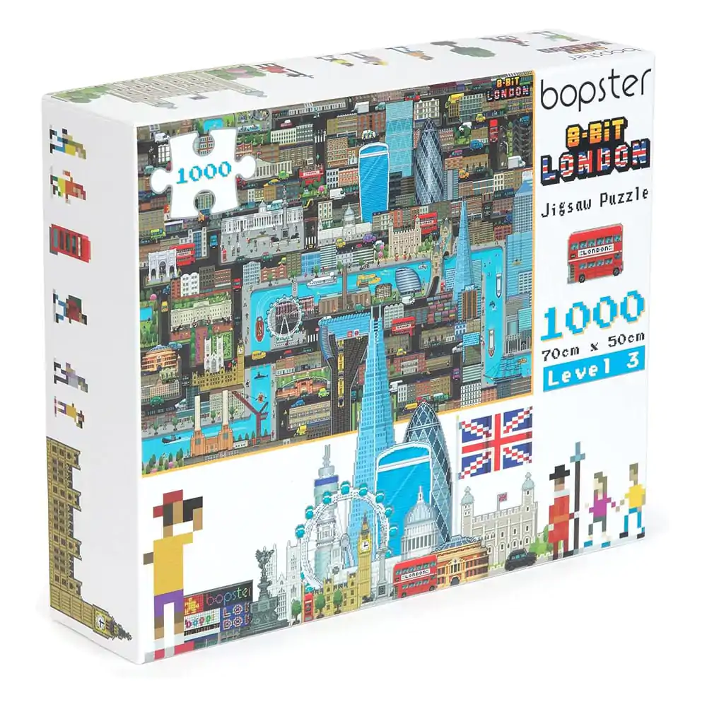 8-Bit Pixel Puzzle London Level 3 1000 dielikov produktová fotografia