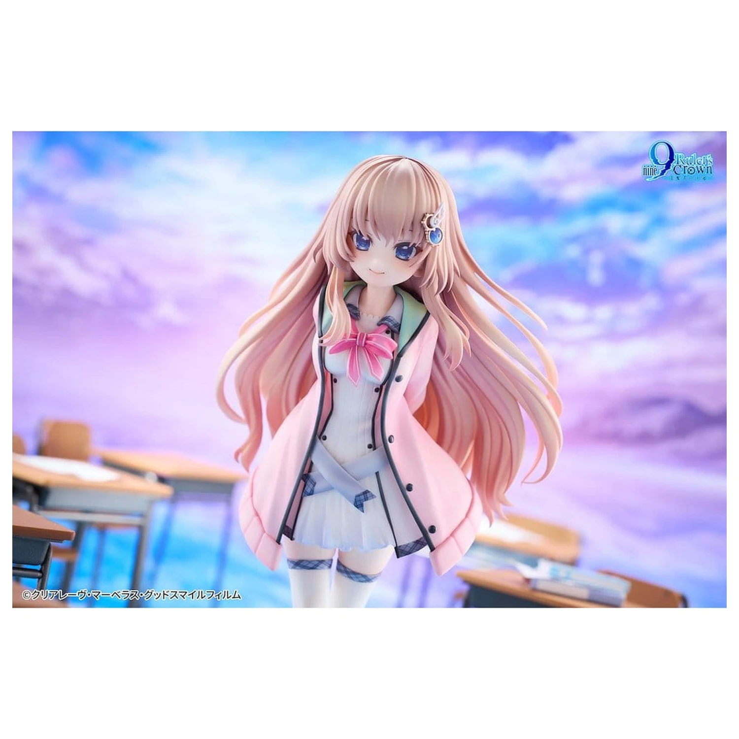 9-nine- PVC figúrka 1/6 Ruler's Crown Miyako Kujo Deluxe Edition 25 cm produktová fotografia