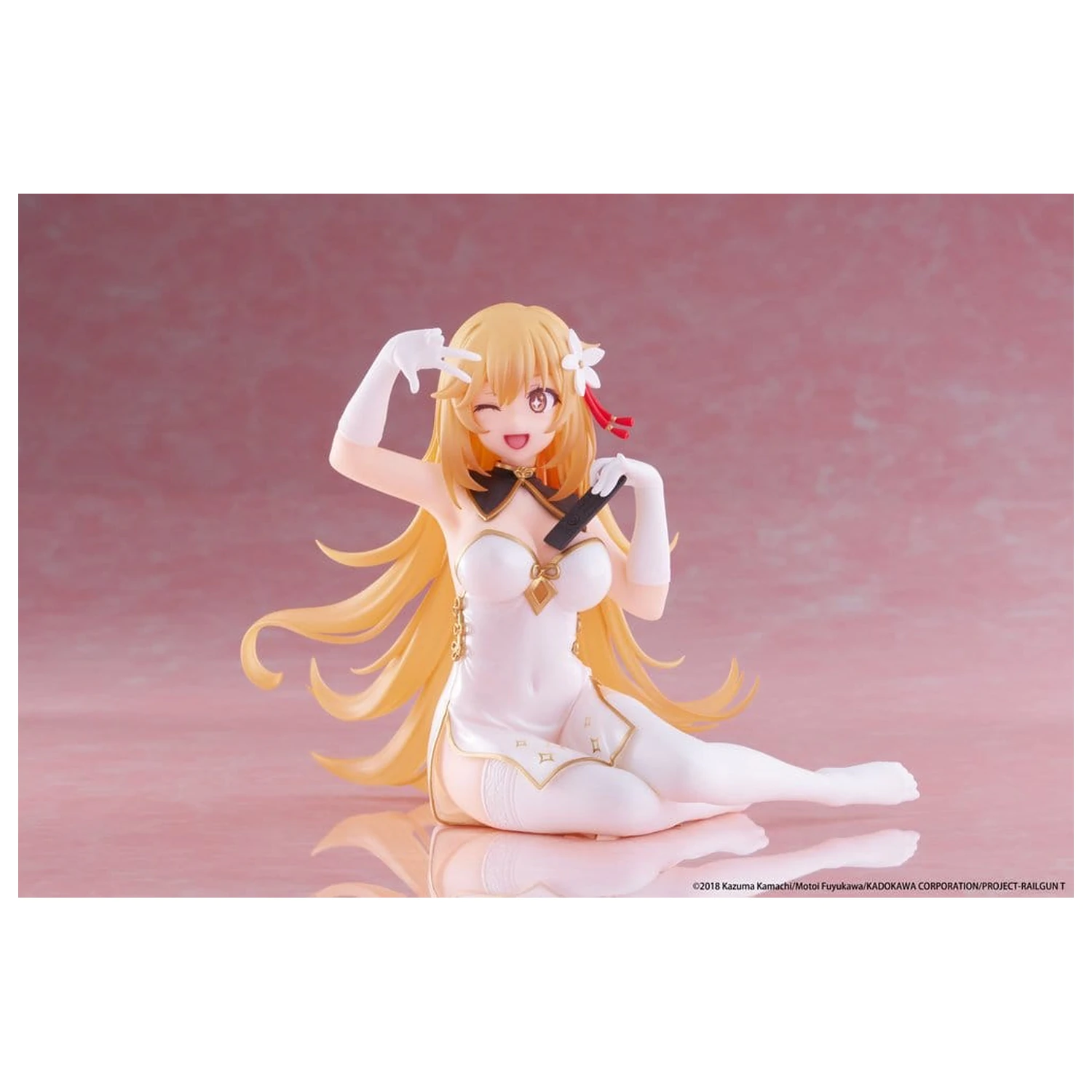 A Certain Scientific Railgun PVC soška desktop roztomilá figúrka Misaki Shokuho Chinese Dress Ver. 13 cm produktová fotografia