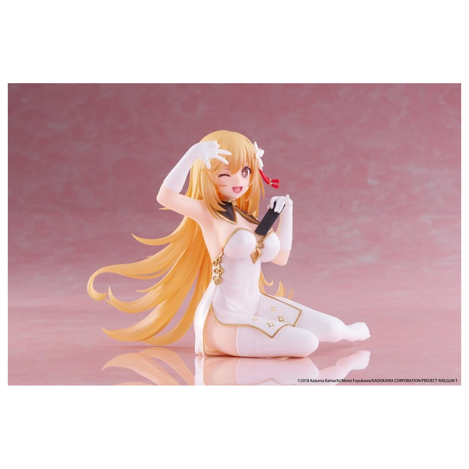 A Certain Scientific Railgun PVC soška desktop roztomilá figúrka Misaki Shokuho Chinese Dress Ver. 13 cm produktová fotografia