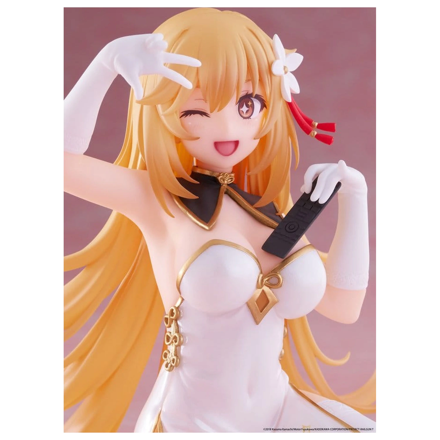 A Certain Scientific Railgun PVC soška desktop roztomilá figúrka Misaki Shokuho Chinese Dress Ver. 13 cm produktová fotografia