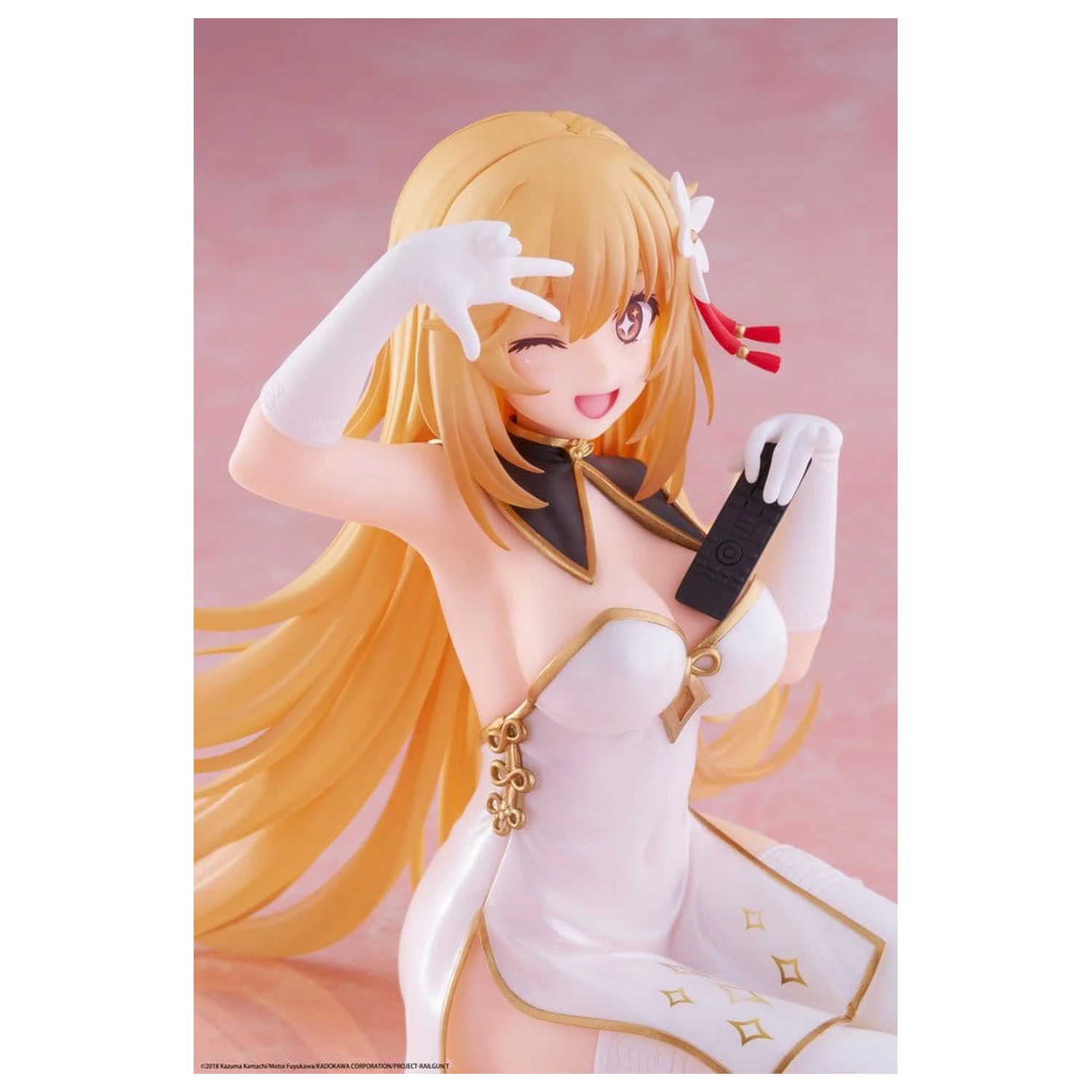 A Certain Scientific Railgun PVC soška desktop roztomilá figúrka Misaki Shokuho Chinese Dress Ver. 13 cm produktová fotografia