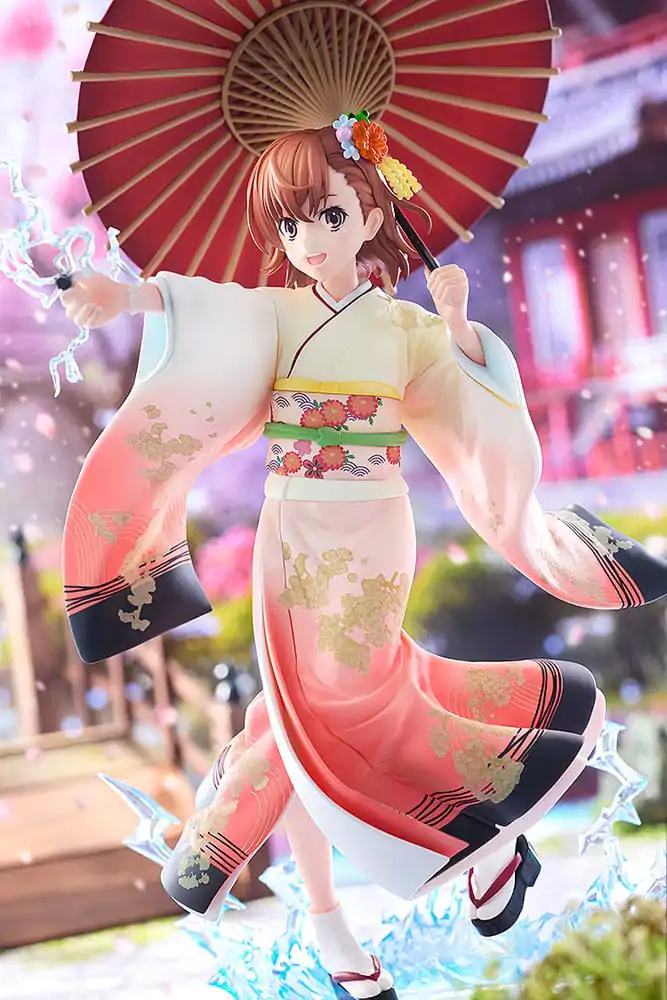 A Certain Scientific Railgun T Socha 1/7 Mikoto Misaka Furisode Kimono Ver. 28 cm produktová fotografia