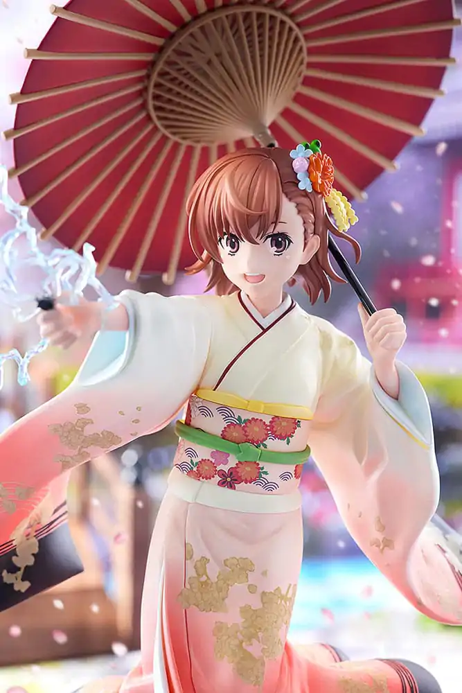 A Certain Scientific Railgun T Socha 1/7 Mikoto Misaka Furisode Kimono Ver. 28 cm produktová fotografia