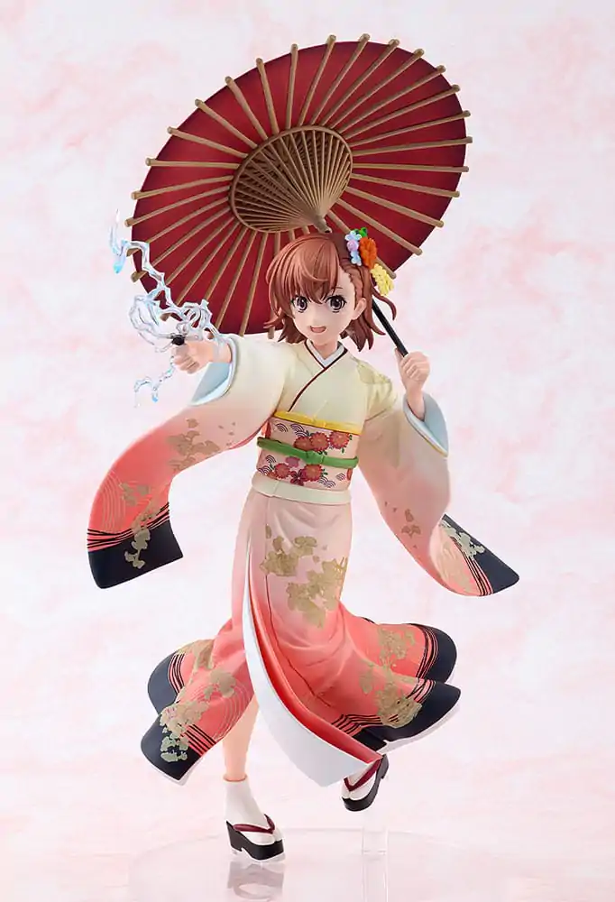 A Certain Scientific Railgun T Socha 1/7 Mikoto Misaka Furisode Kimono Ver. 28 cm produktová fotografia