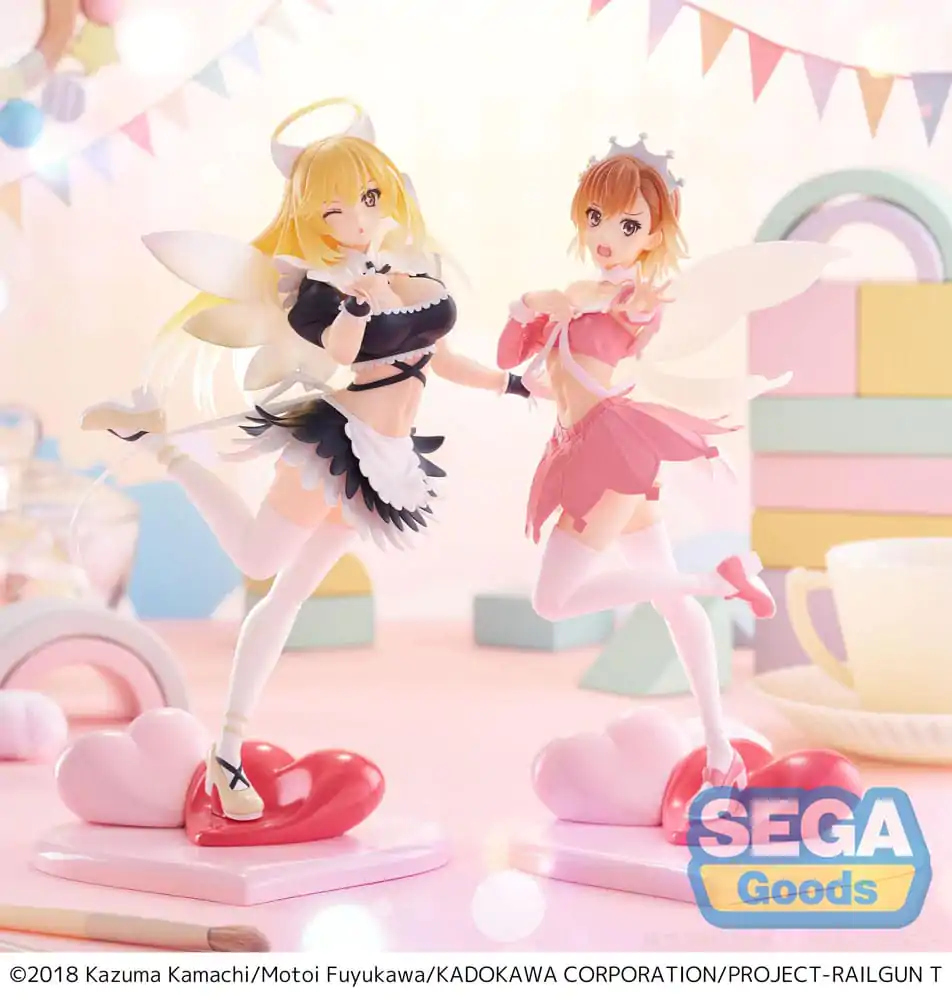 A Certain Scientific Railgun T Luminasta PVC Socha Misaki Shokuhou Fallen Angel Maid 20 cm produktová fotografia