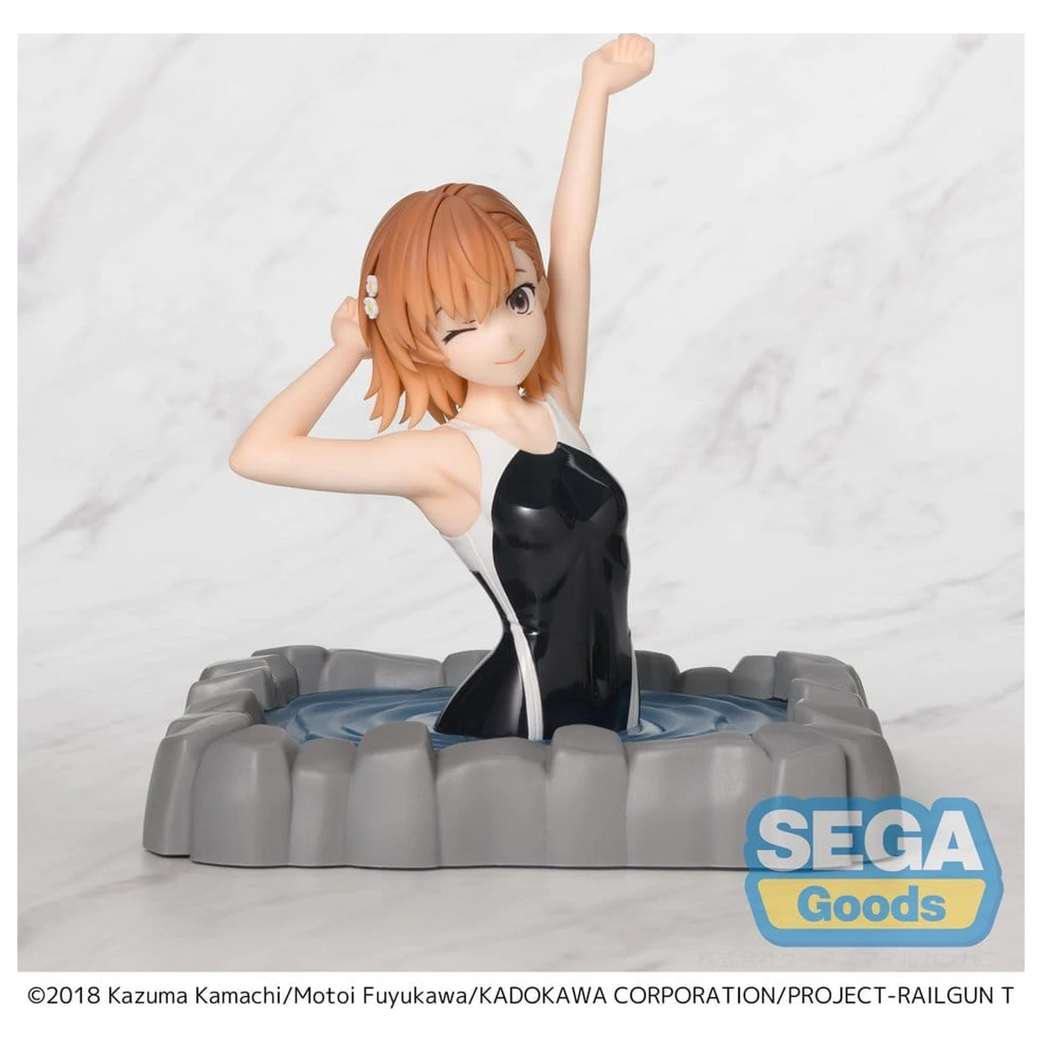 A Certain Scientific Railgun T Thermae Utopia PVC Socha Mikoto Misaka 14 cm produktová fotografia