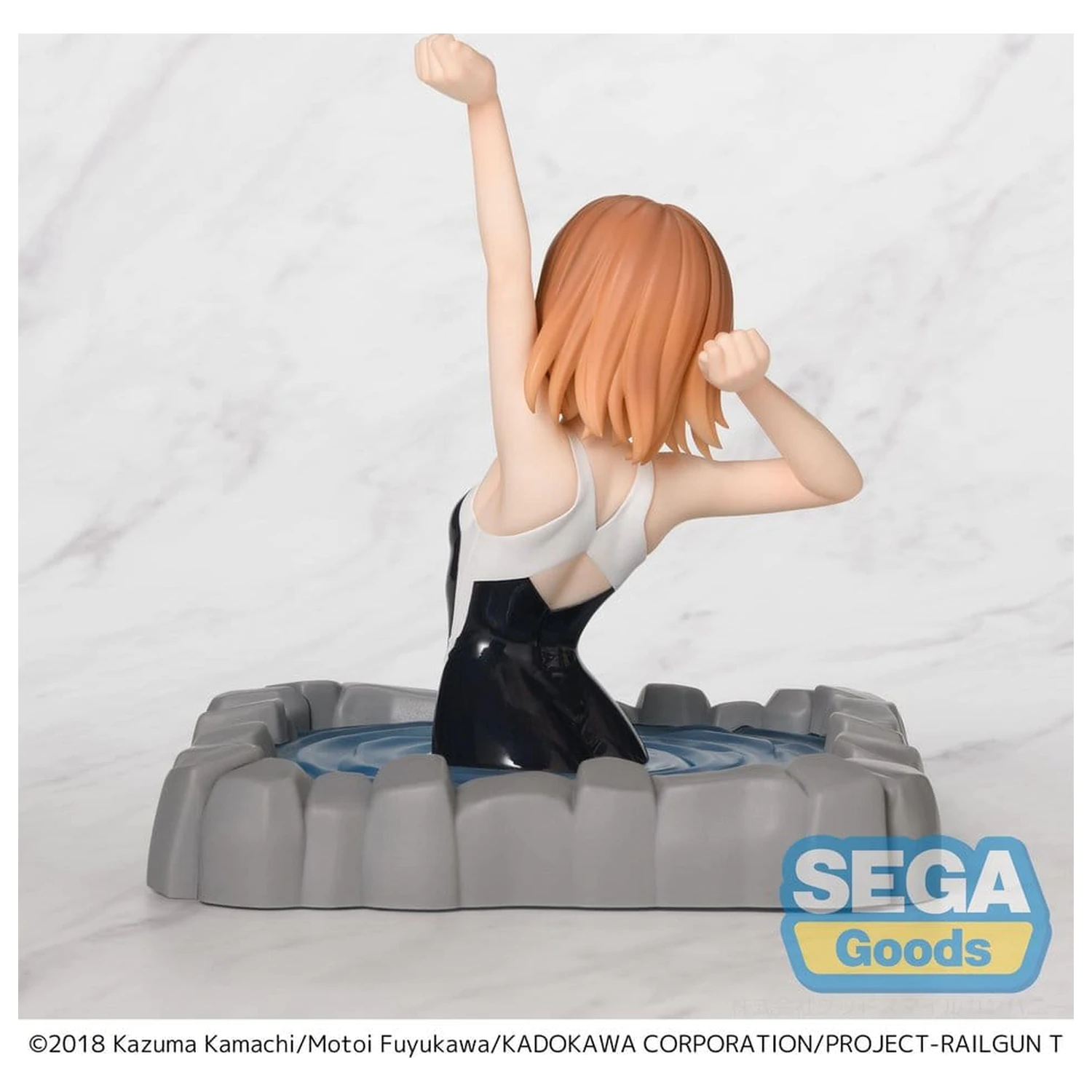 A Certain Scientific Railgun T Thermae Utopia PVC Socha Mikoto Misaka 14 cm produktová fotografia