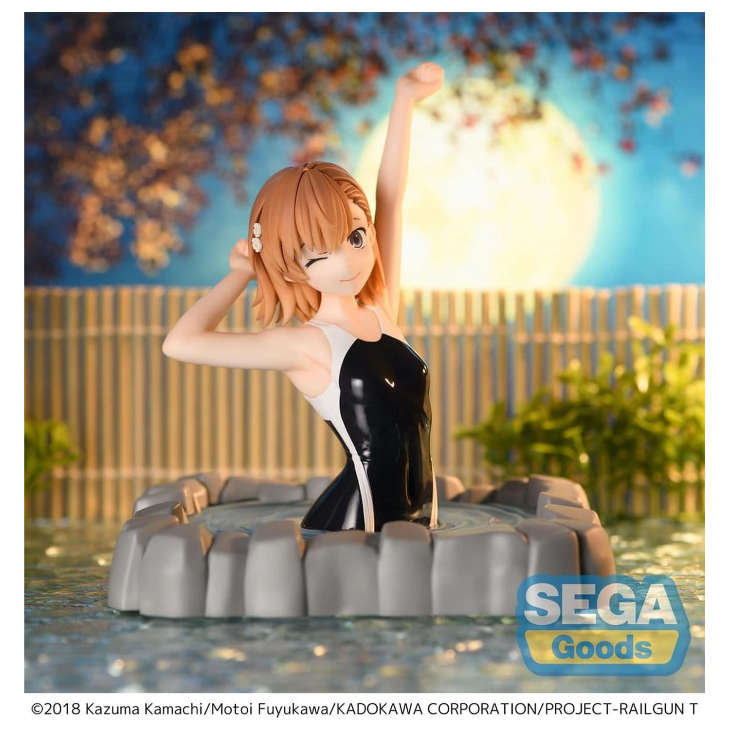A Certain Scientific Railgun T Thermae Utopia PVC Socha Mikoto Misaka 14 cm produktová fotografia