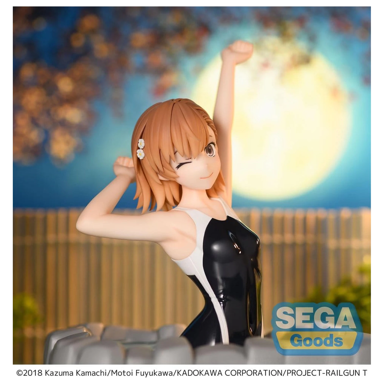 A Certain Scientific Railgun T Thermae Utopia PVC Socha Mikoto Misaka 14 cm produktová fotografia