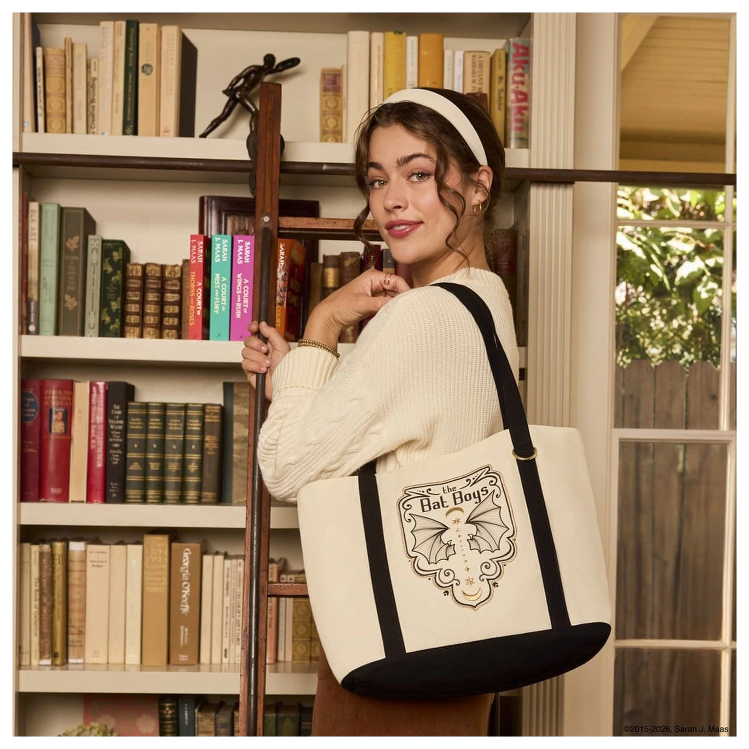A Court of Thorns and Roses Tote Bag The Bat Boys Plátenná taška produktová fotografia