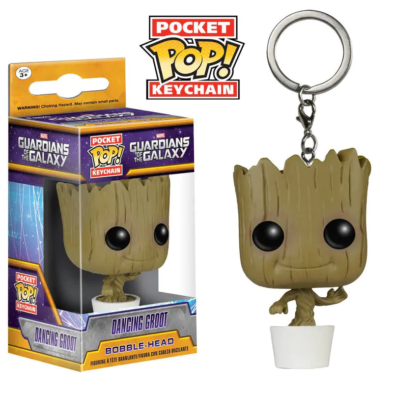 Guardians of the Galaxy Pocket POP! Vinyl Kľúčenka Dancing Groot 4 cm produktová fotografia