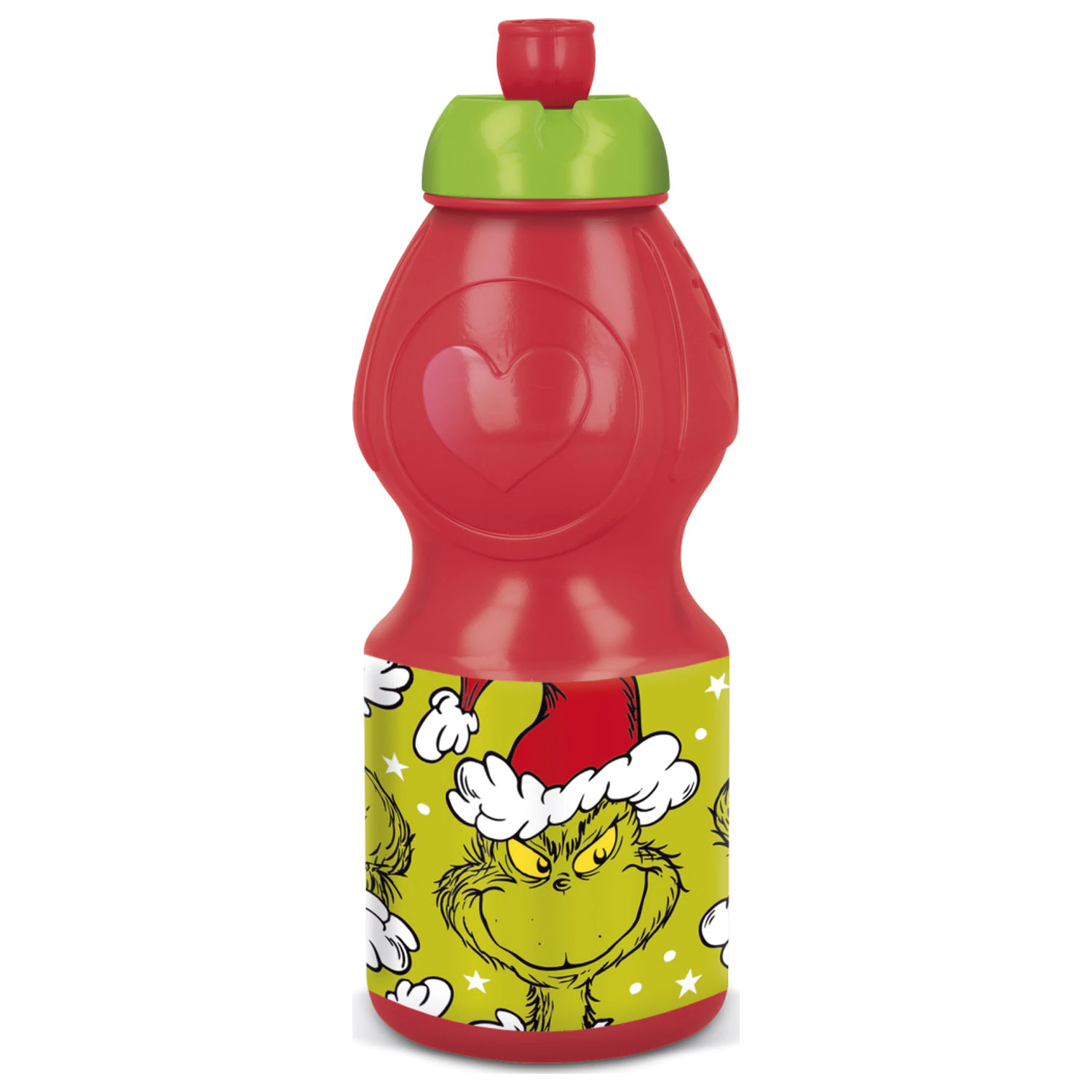 The Grinch Christmas Mischief plastová športová fľaša 400 ml produktová fotografia