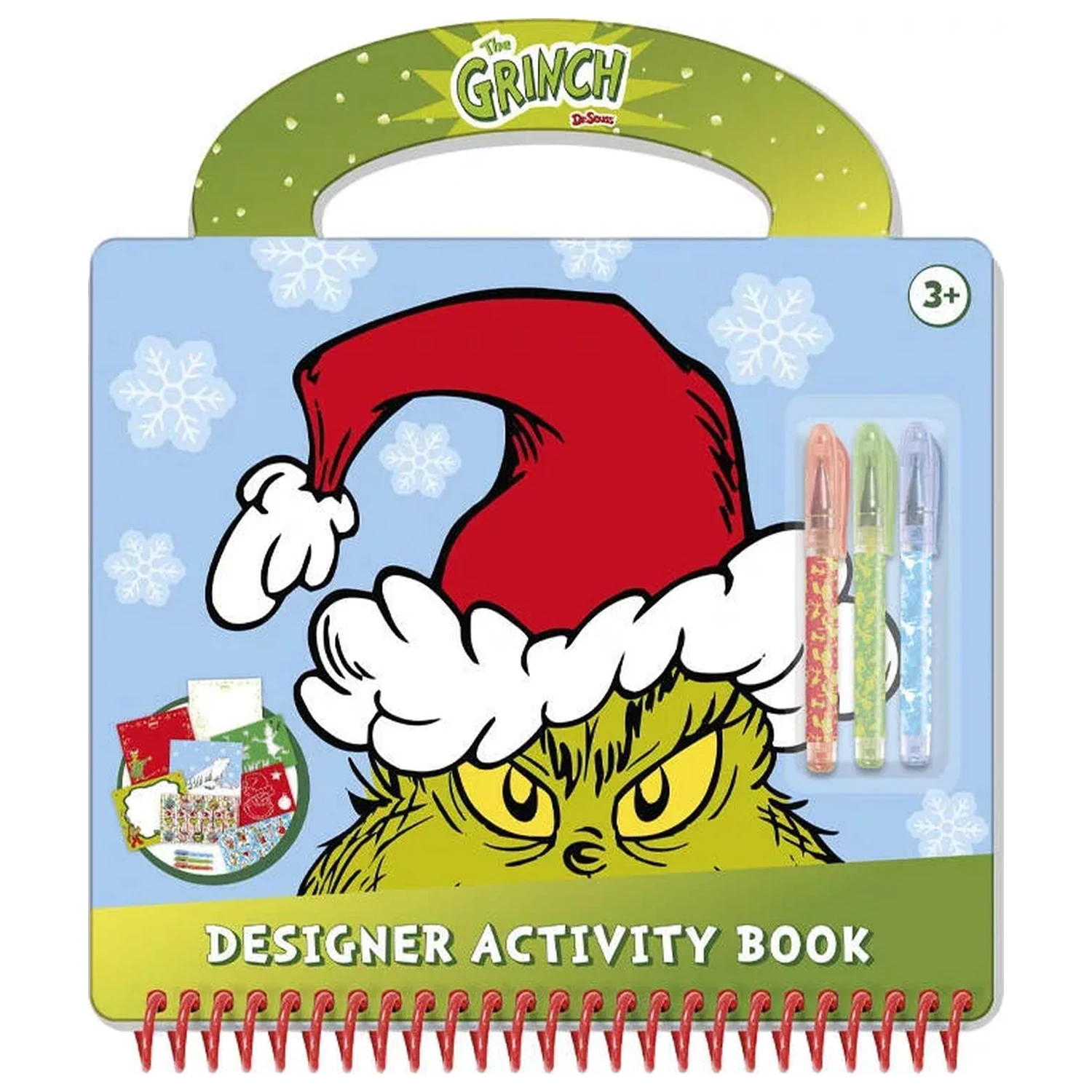 The Grinch Dr. Seuss súprava aktivít produktová fotografia
