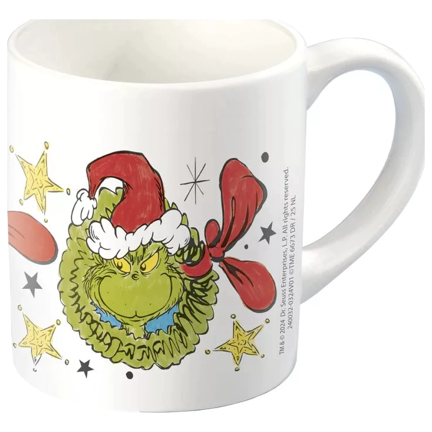 The Grinch Dr Seuss Maľovateľný porcelánový hrnček 235 ml produktová fotografia