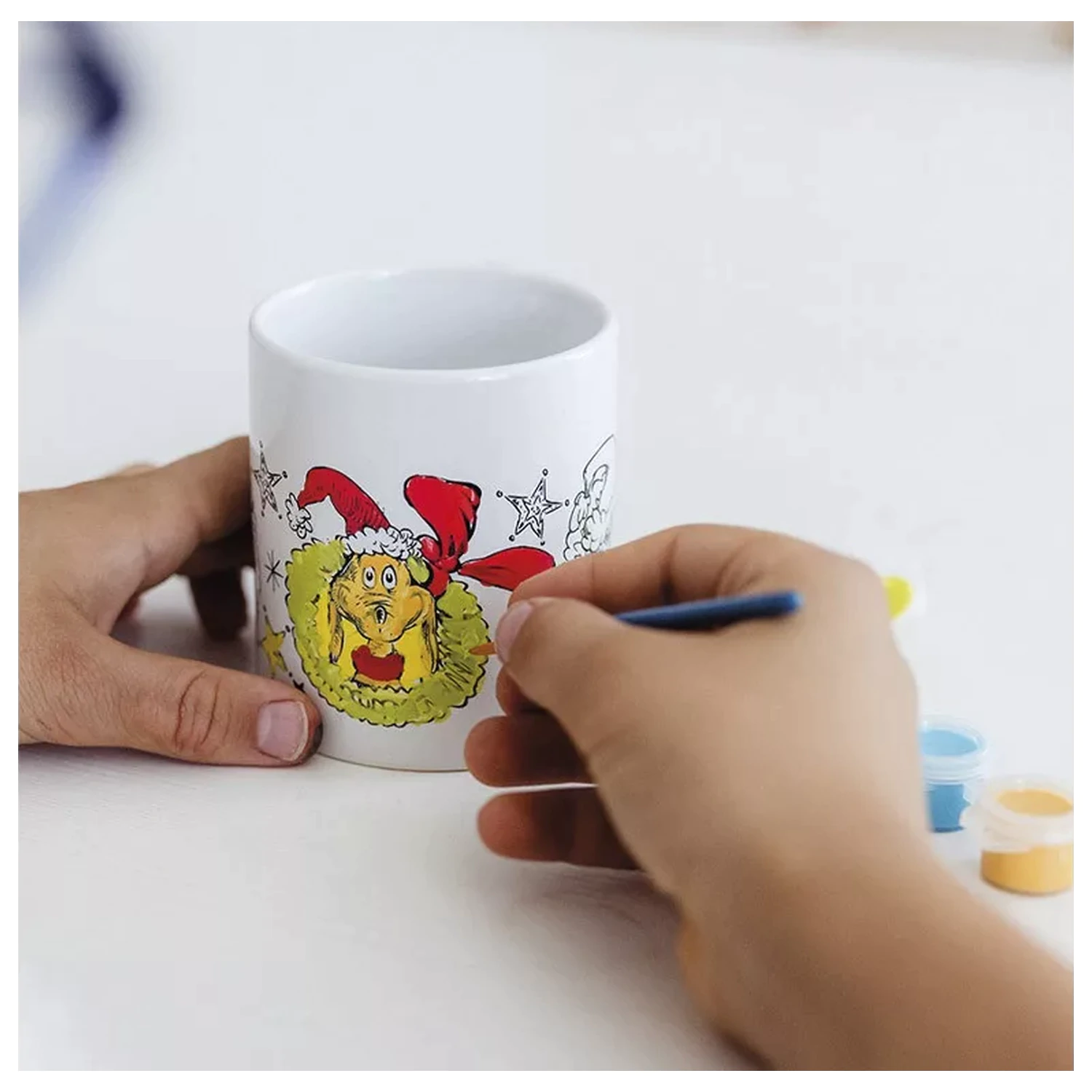 The Grinch Dr Seuss Maľovateľný porcelánový hrnček 235 ml produktová fotografia