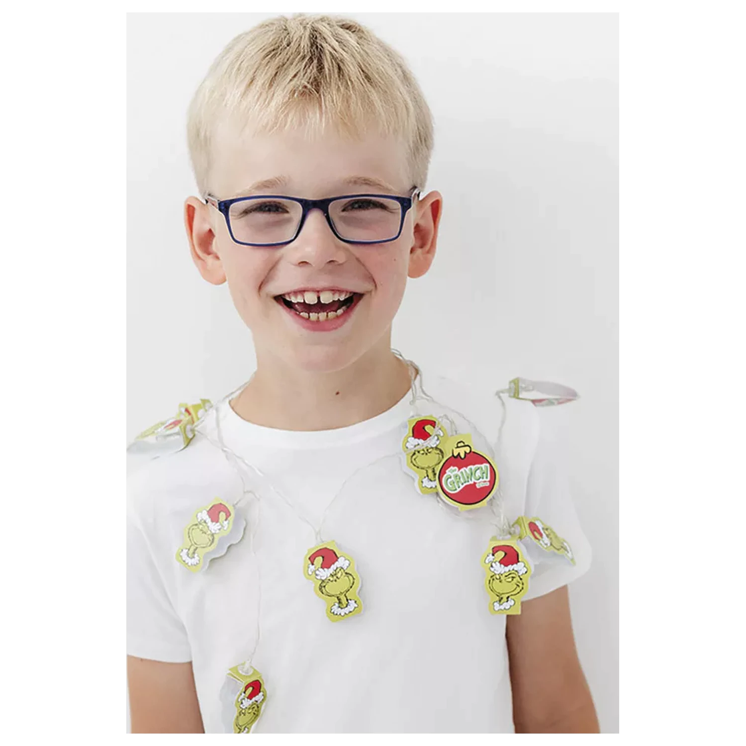 The Grinch Dr Seuss vianočné LED svetelné reťaze produktová fotografia