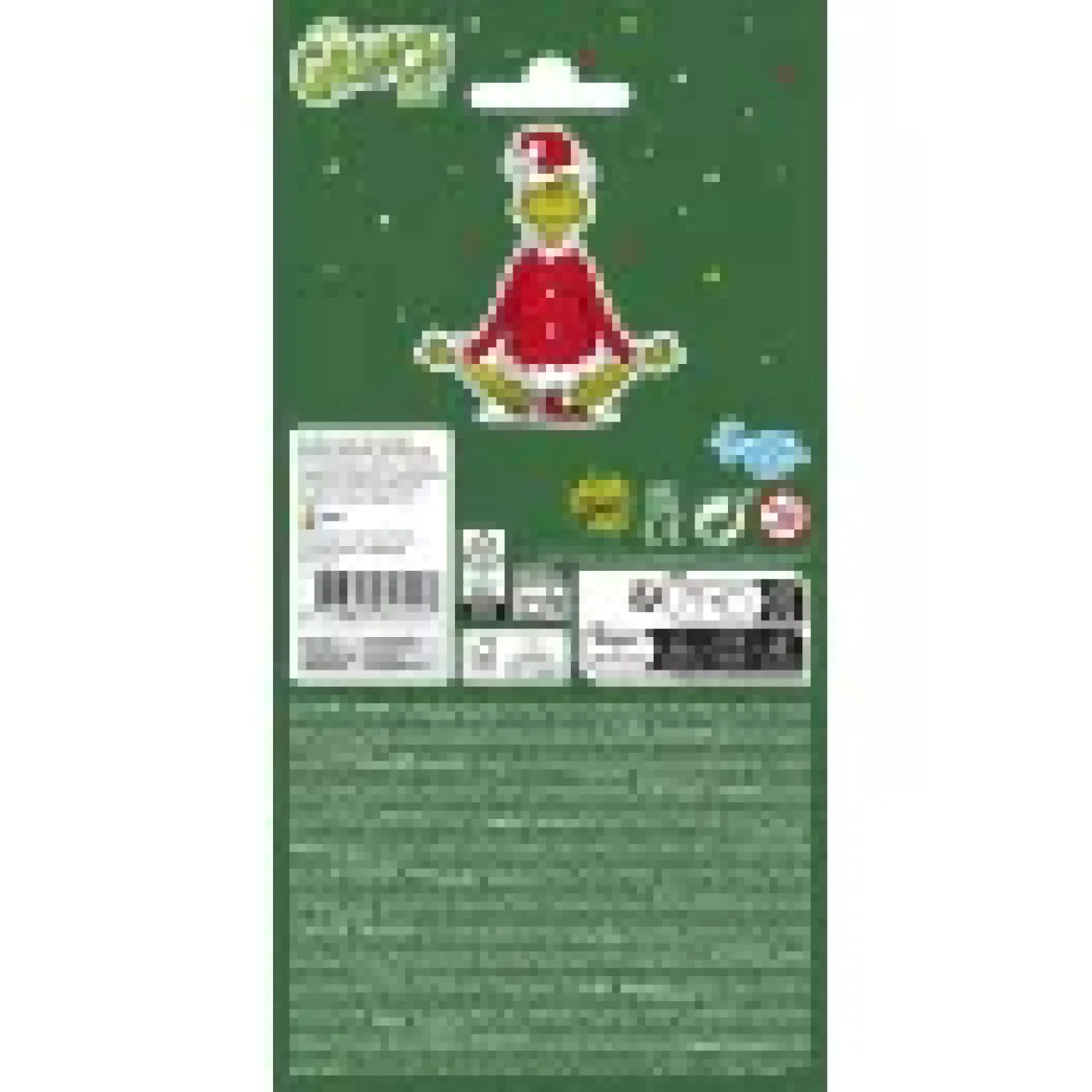 The Grinch Darčeková fóliová nálepka produktová fotografia