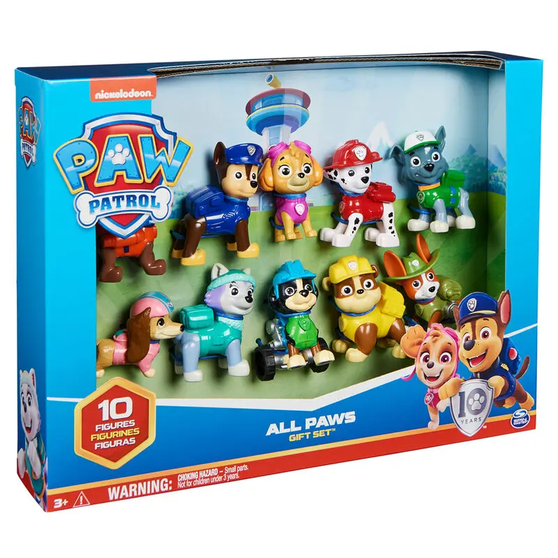 Paw Patrol blister 10 figúrok produktová fotografia