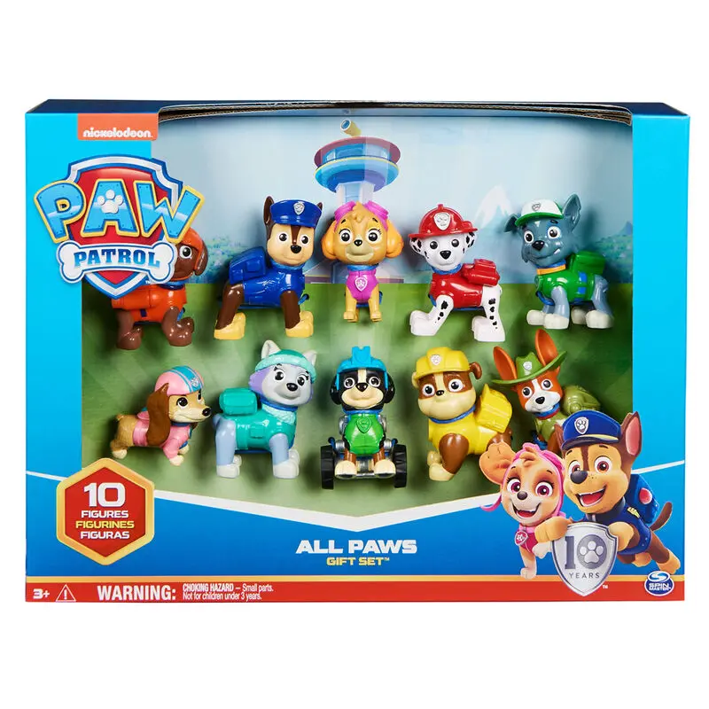 Paw Patrol blister 10 figúrok produktová fotografia