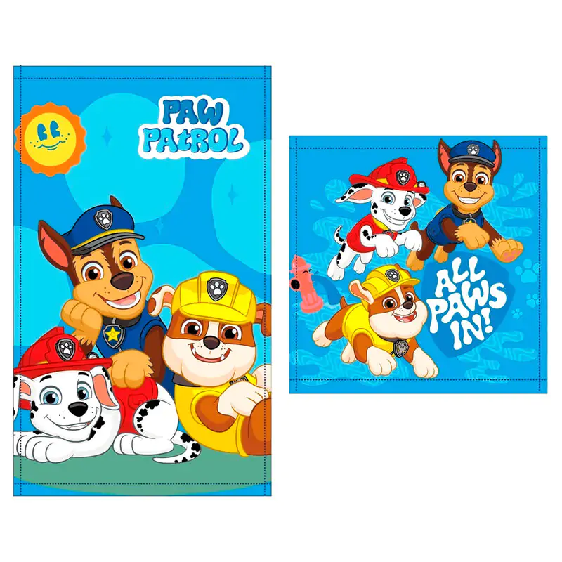 Paw Patrol sada 2 bavlnených uterákov produktová fotografia
