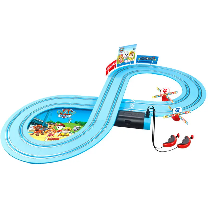 Paw Patrol Chase & Marshall pretekársky okruh produktová fotografia