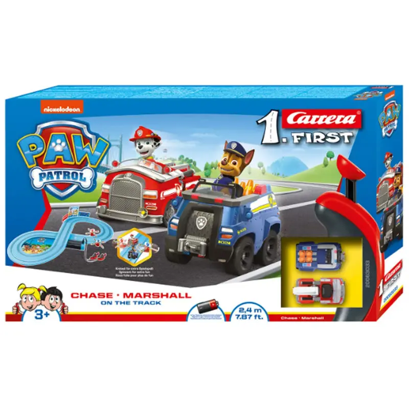 Paw Patrol Chase & Marshall pretekársky okruh produktová fotografia