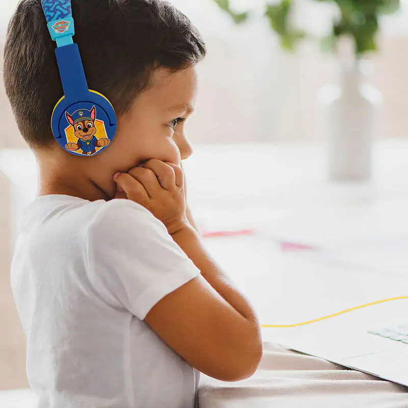 Paw Patrol Chase detské slúchadlá produktová fotografia