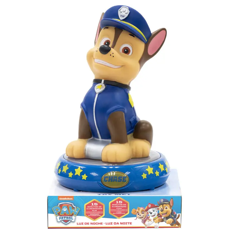 Paw Patrol Chase LED figúrka lampa produktová fotografia