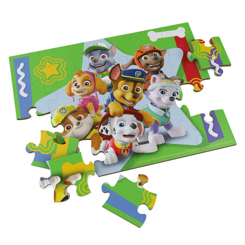 Paw Patrol drevený puzzle 24ks termékfotó