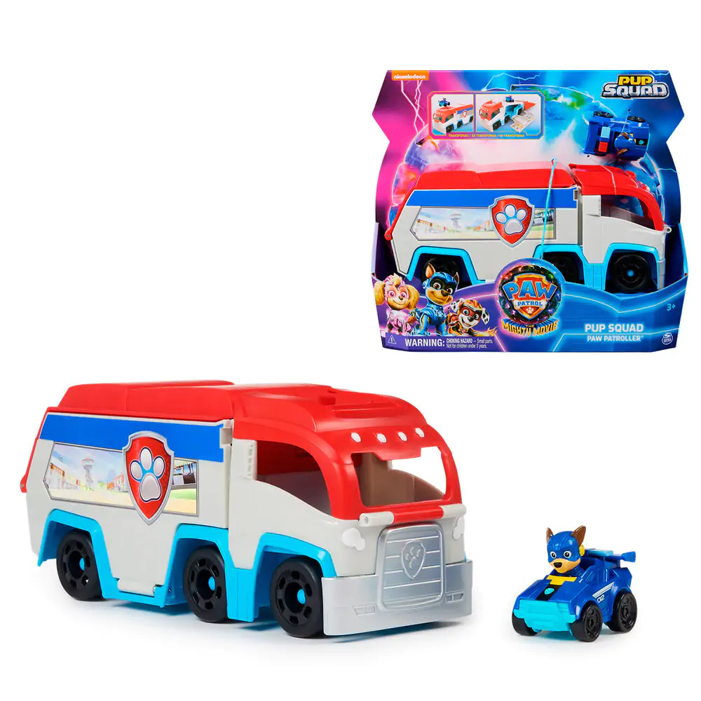 Paw Patrol Mighty Movie Pup Squad Patroller hracia súprava termékfotó