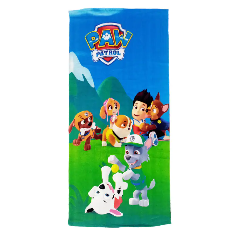 Paw Patrol mikrovláknová plážová osuška produktová fotografia