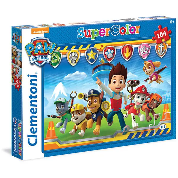 Paw Patrol puzzle 104 dielikov produktová fotografia