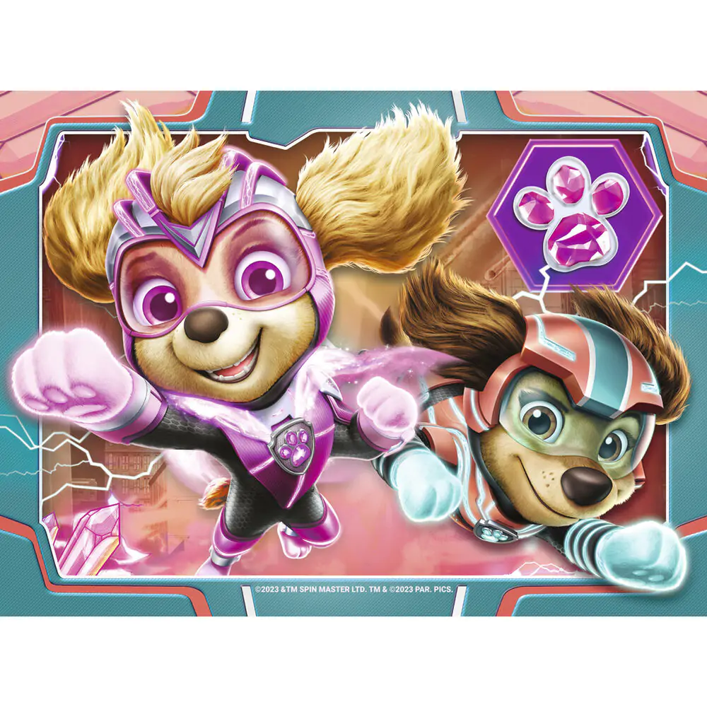 Paw Patrol The mighty movie puzzle 12-16-20-24 dielikov produktová fotografia