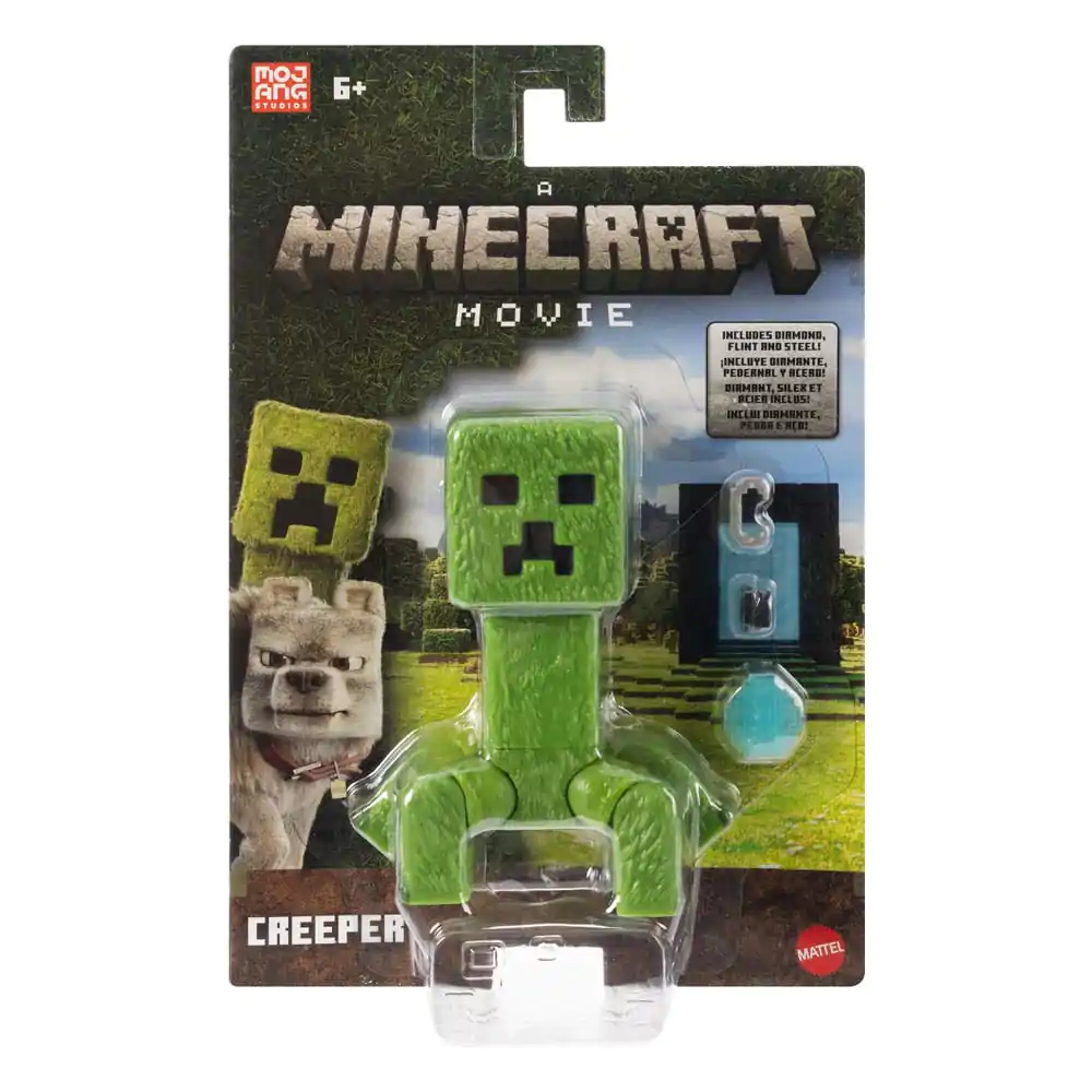 A Minecraft Movie Akčná figúrka Creeper 10 cm produktová fotografia