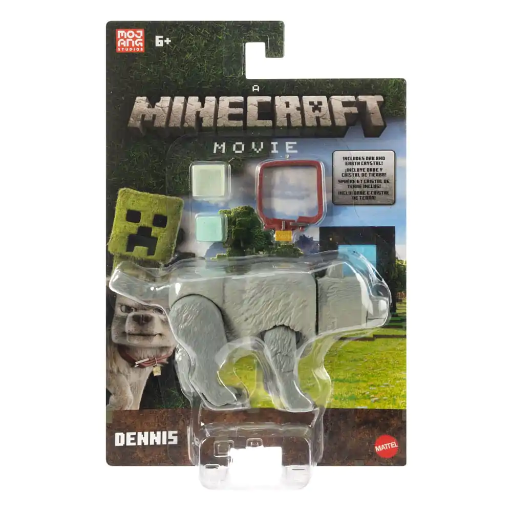 A Minecraft Movie Akčná figúrka Dennis the Wolf 10 cm produktová fotografia