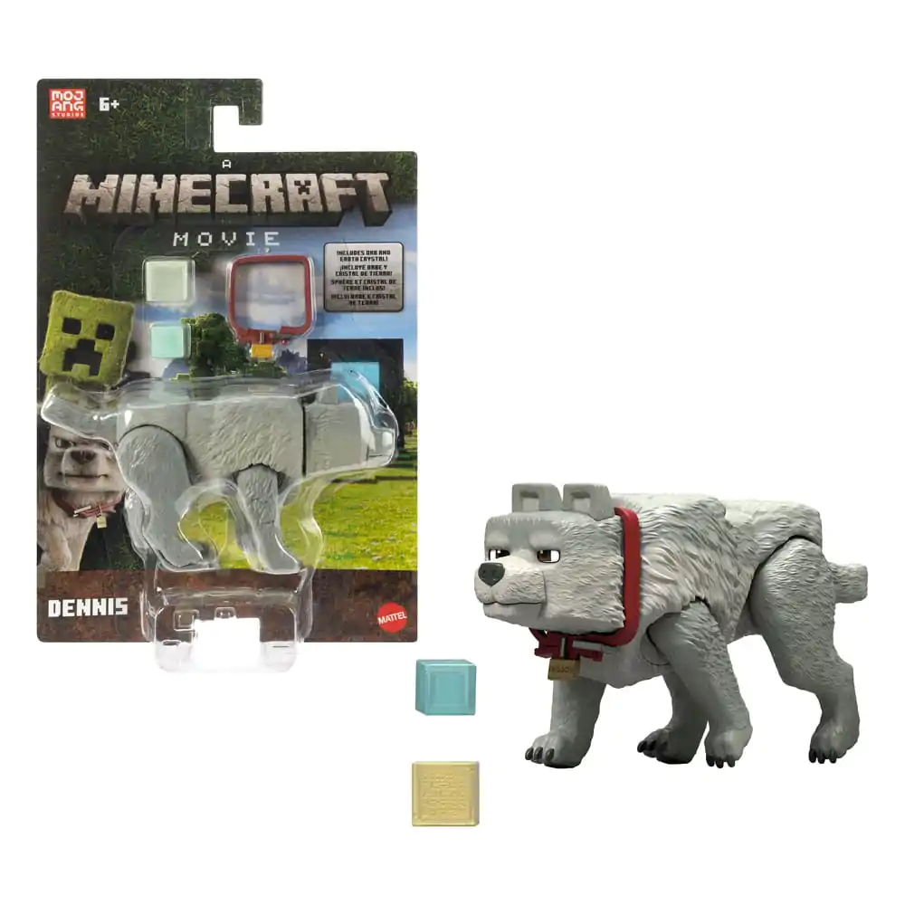 A Minecraft Movie Akčná figúrka Dennis the Wolf 10 cm produktová fotografia