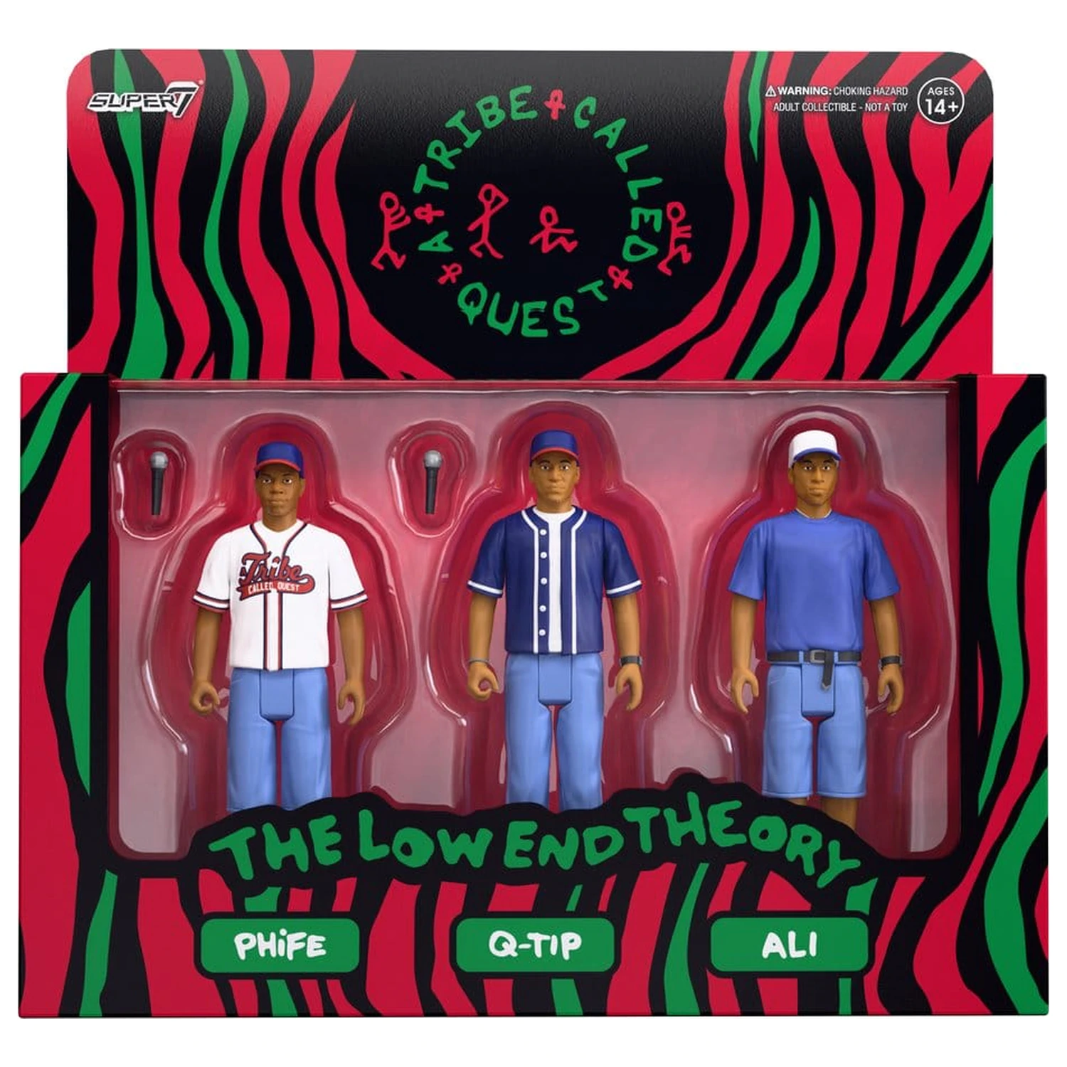 A Tribe Called Quest ReAction Akčné figúrky 3-balenie The Low End Theory produktová fotografia