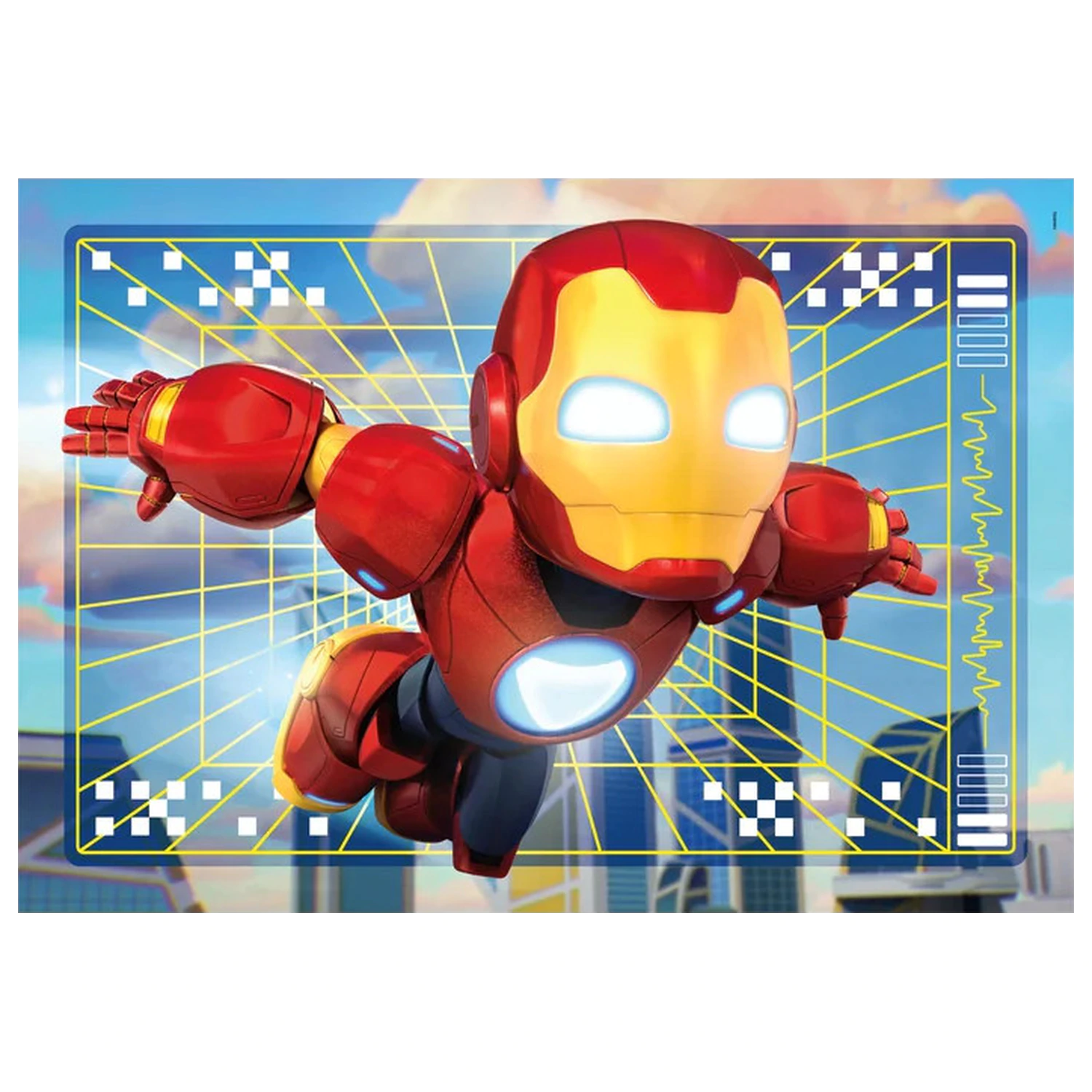 Iron Man a His Hero Squad 2x20 dielikové puzzle produktová fotografia