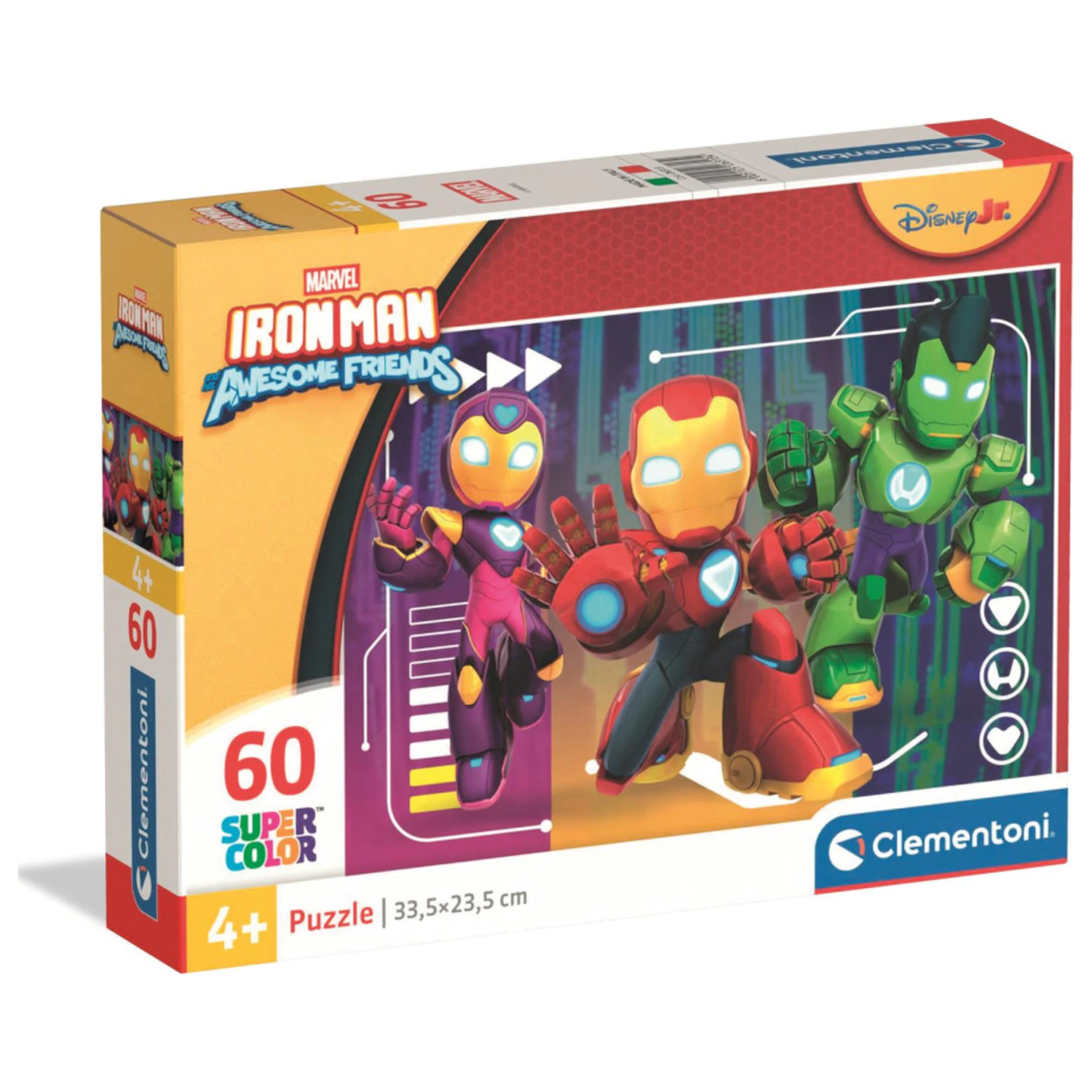 Iron Man a jeho super tím hotové 60-dielne puzzle produktová fotografia