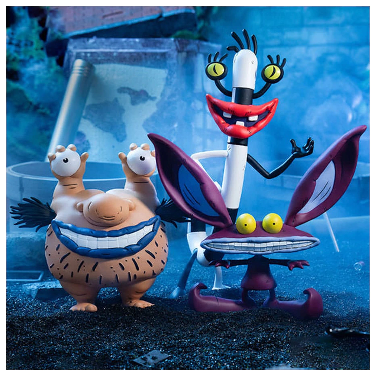 Aaahh!!! Real Monsters PVC figúrka balenie 3 ks Ickis, Oblina & Krumm produktová fotografia