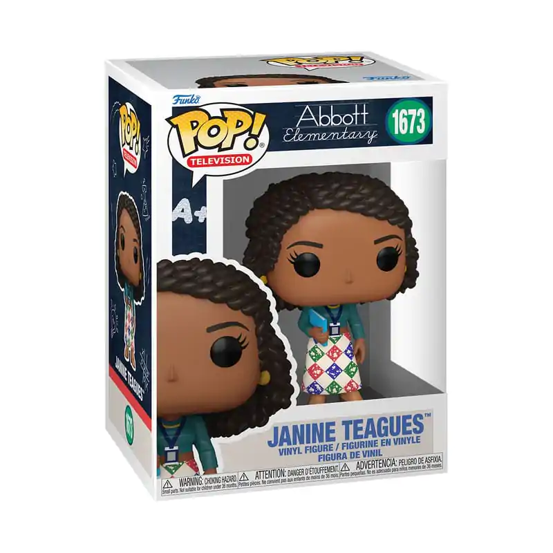 Abbott Elementary Funko POP! TV Vinilová figúrka Janine Teagues 9 cm termékfotó