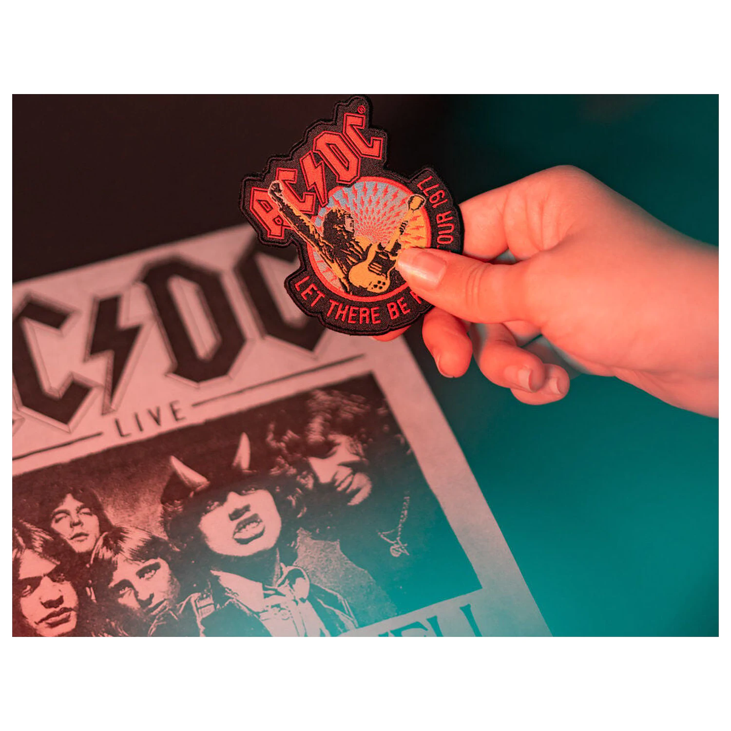 AC/DC sada 3 nášiviek produktová fotografia